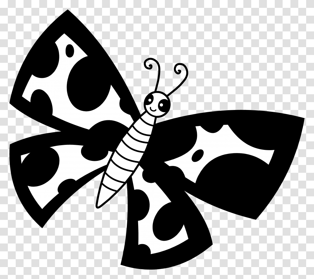 Ipad Clipart Black And White Cartoon Butterflies Black And White Clipart, Weapon, Weaponry, Sword, Blade Transparent Png