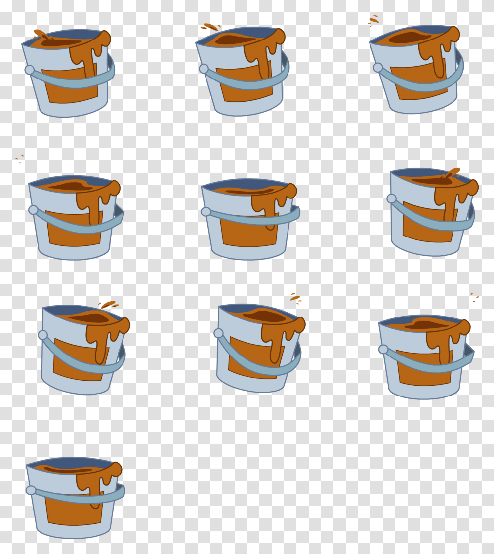 Ipad Clipart, Bucket, Paint Container Transparent Png