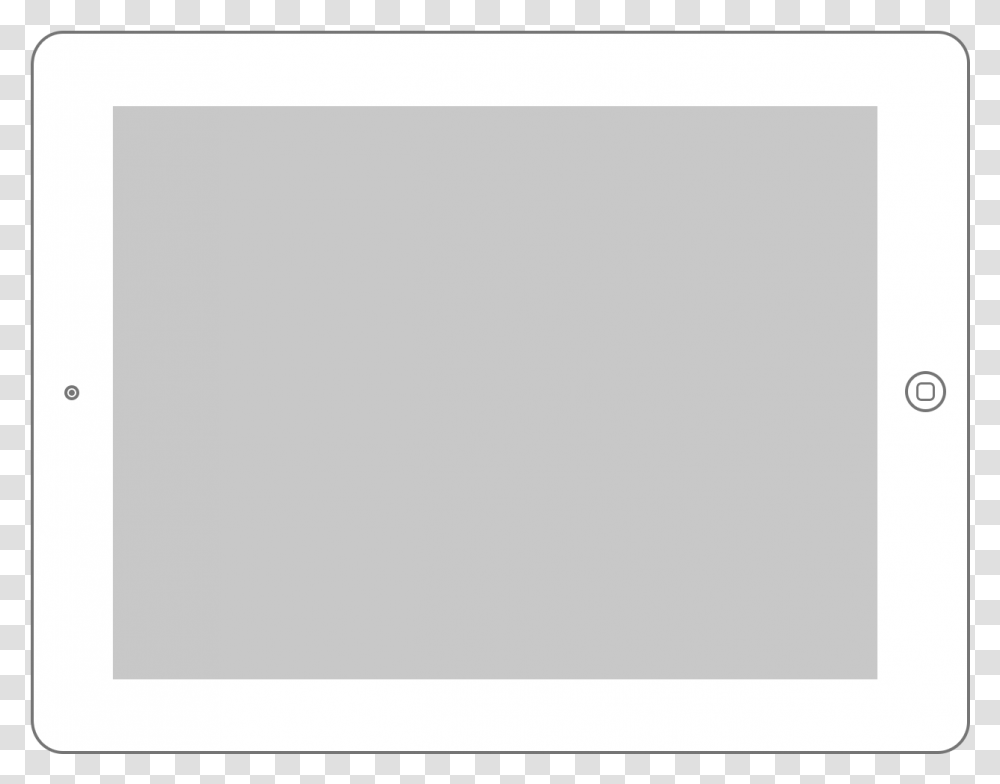 Ipad In White Ipad Icon, Rug, Gray, White Board Transparent Png