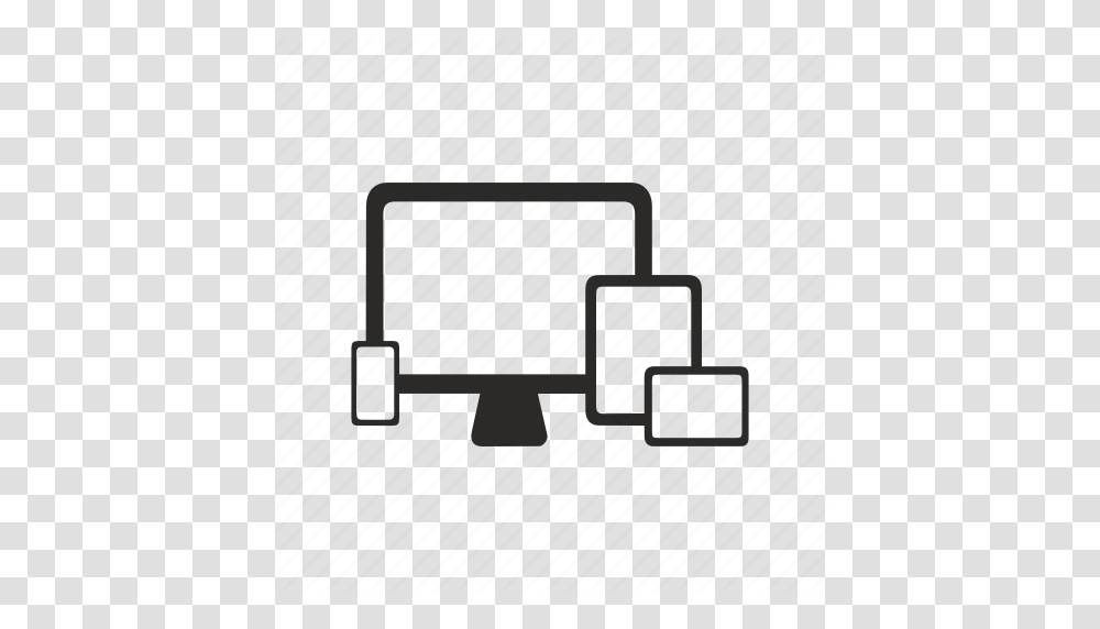 Ipad Iphone Laptop Responsive Icon, Screen, Electronics, Monitor Transparent Png