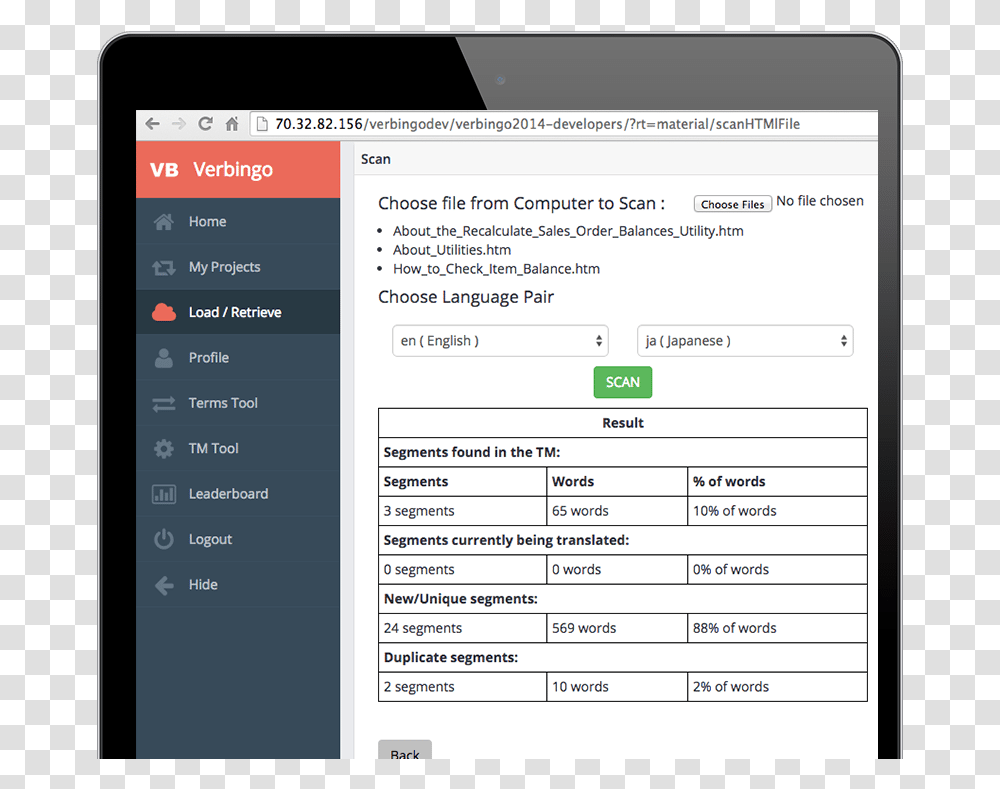 Ipad Mockup Of Verbingo Verbatim Solutions Tms Utility Software, Menu, Electronics, Computer Transparent Png