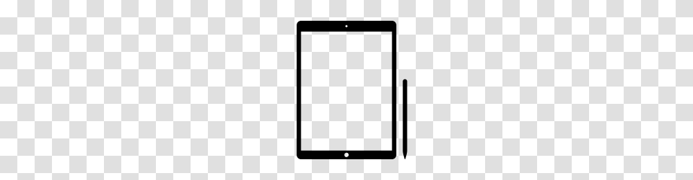 Ipad Pro With Apple Pencil Icons Noun Project, Gray, World Of Warcraft Transparent Png