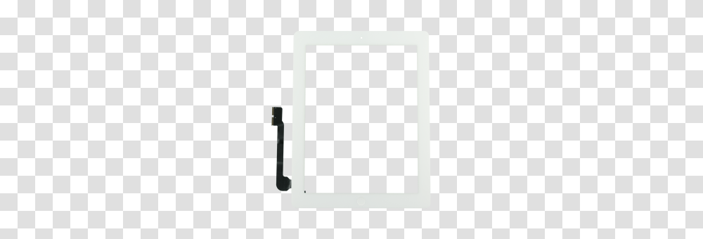 Ipad White Touch Screen Digitizer With Home Button Assembly, Electronics, Monitor, Display, Computer Transparent Png