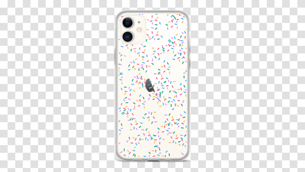 Iphone 11 Colorful Rainbow Sprinkles Clear Phone Case Mobile Phone Case, Rug, Electronics, Cell Phone Transparent Png