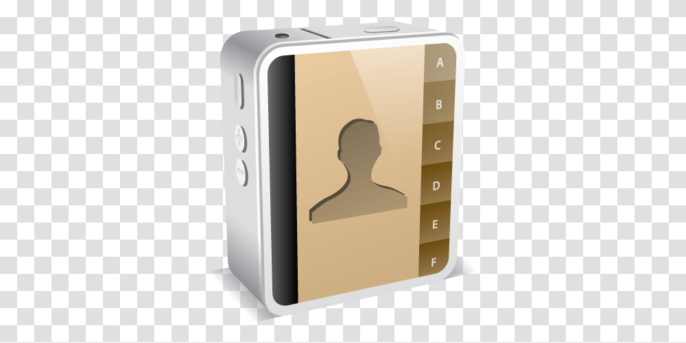Iphone 4 White Address Book Icon Iphone 4 Mini Icons Phone Book Icon 3d, Text, Box, Cardboard, Label Transparent Png