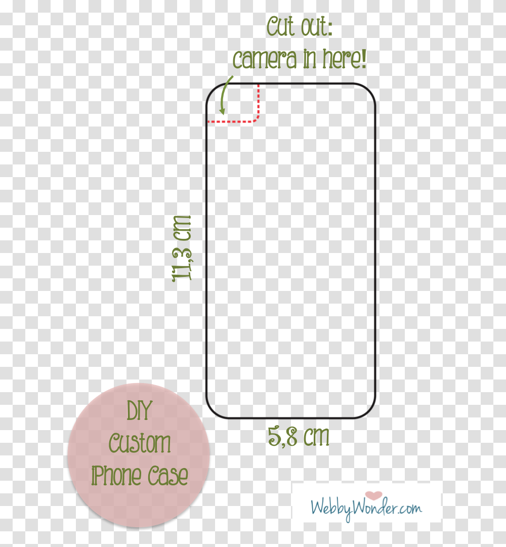 Iphone 5 Case Template Slope, Electronics, Mobile Phone, Cell Phone Transparent Png
