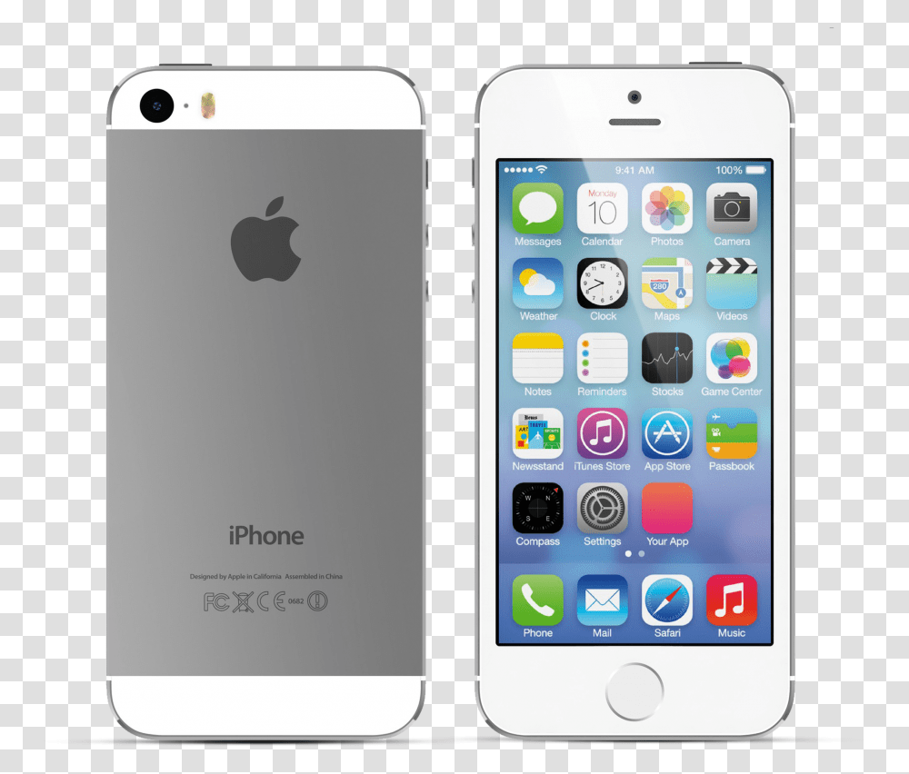 Iphone 5s 16gb Silver Value Pre OwnedData Large, Mobile Phone, Electronics, Cell Phone Transparent Png