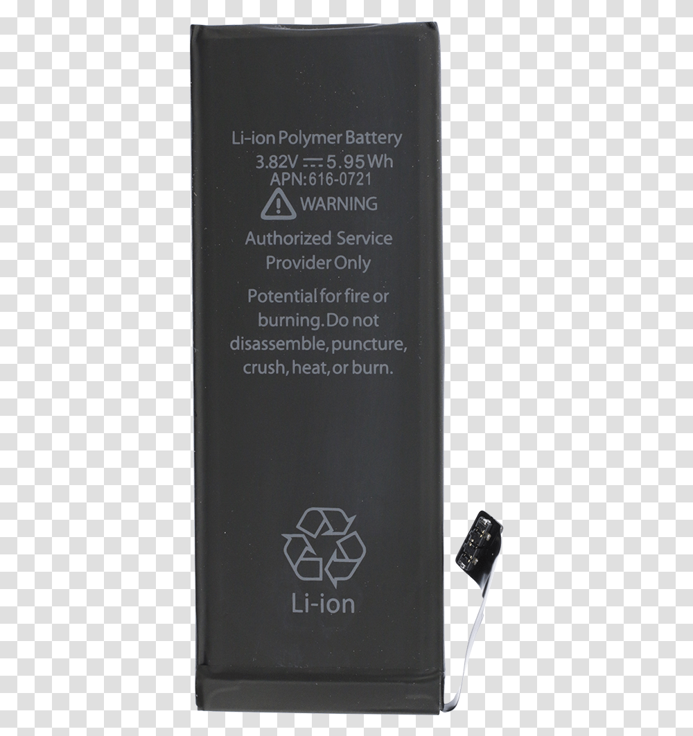 Iphone 5s Battery Recycling, Book, Bottle, Mobile Phone, Electronics Transparent Png