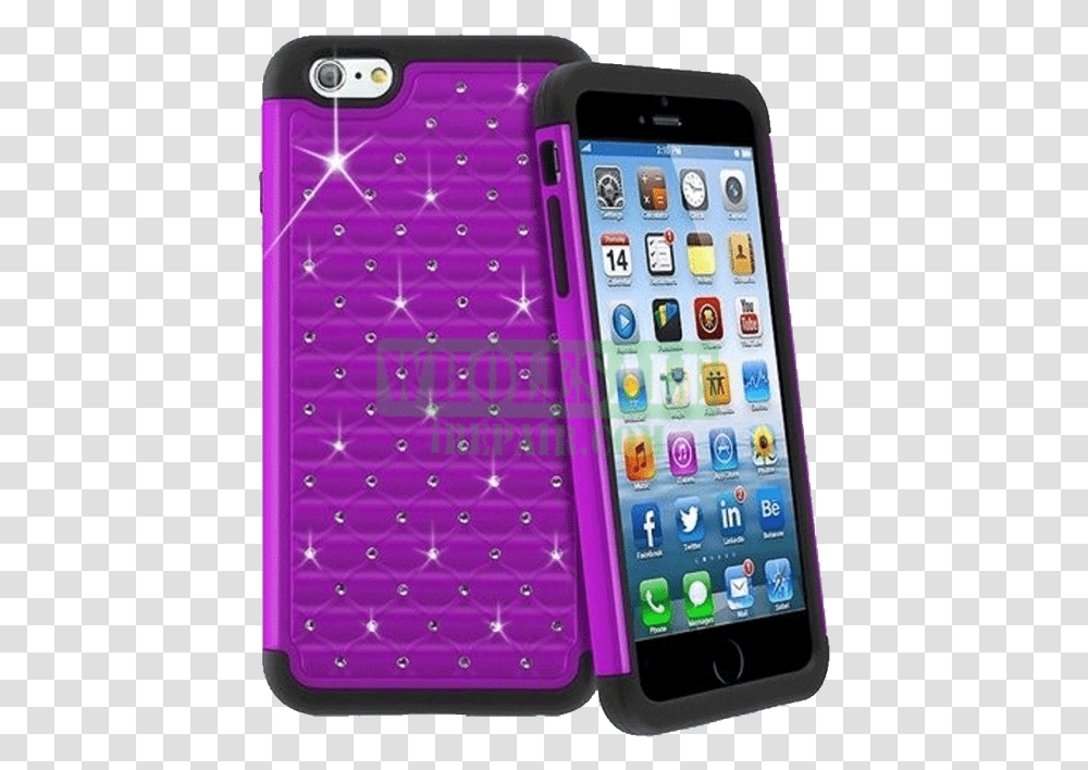Iphone 6 Purple Diamond Tough Protector Case Iphone 6 Black Diamond, Mobile Phone, Electronics, Cell Phone, Ipod Transparent Png