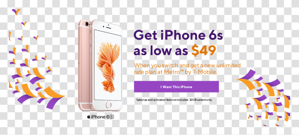 Iphone 6s From Metropcs Metropcs Iphone Deals For Black Friday 2019, Mobile Phone, Electronics, Cell Phone Transparent Png