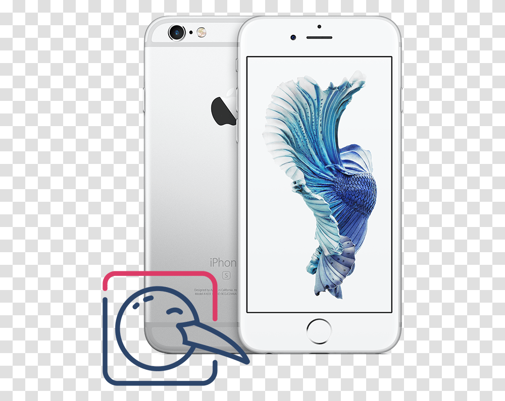 Iphone 6s Plus 64gb Silver Iphone 6s Color Silver, Mobile Phone, Electronics, Cell Phone, Bird Transparent Png