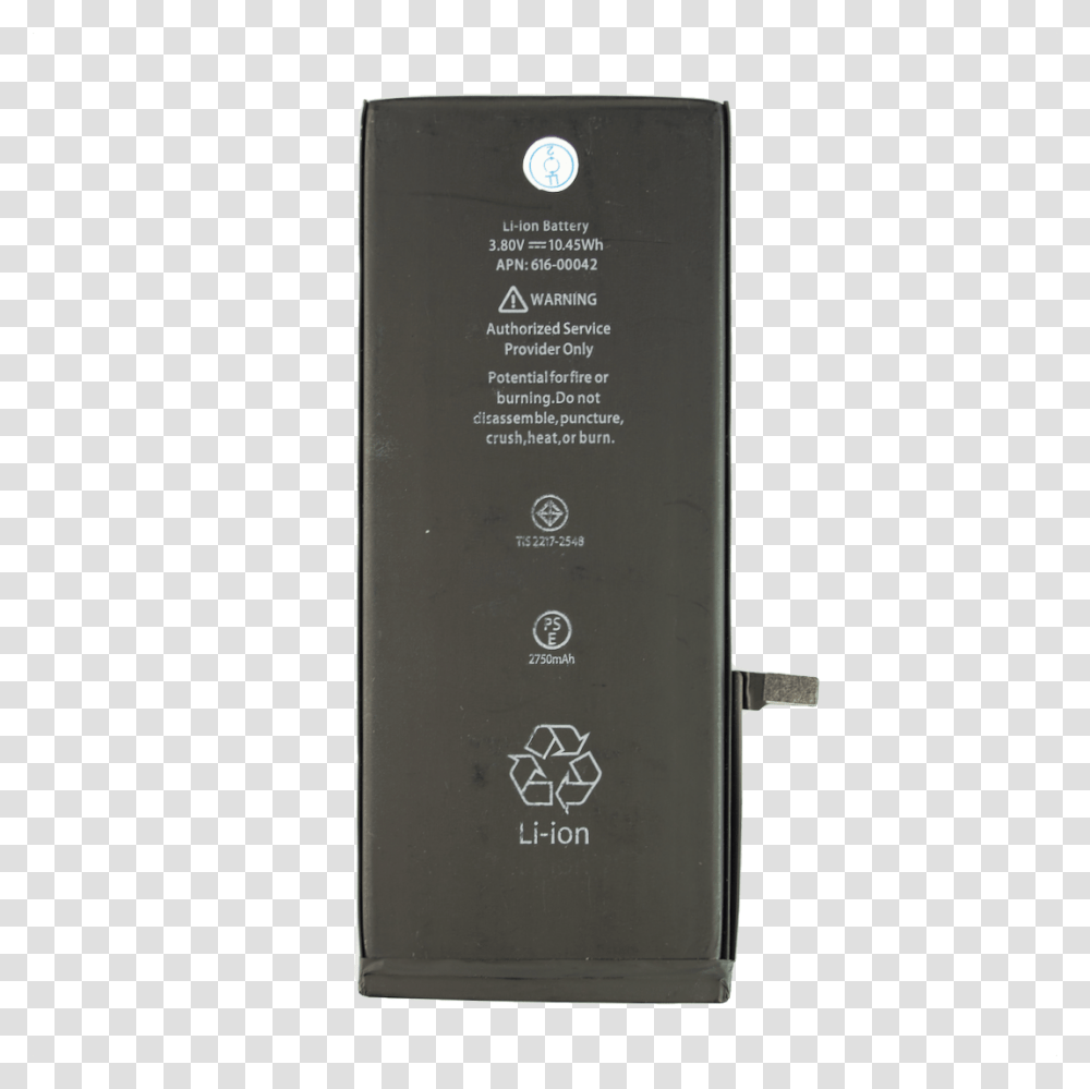 Iphone 6s Plus Replacement Battery Gadget, Mobile Phone, Electronics, Label Transparent Png