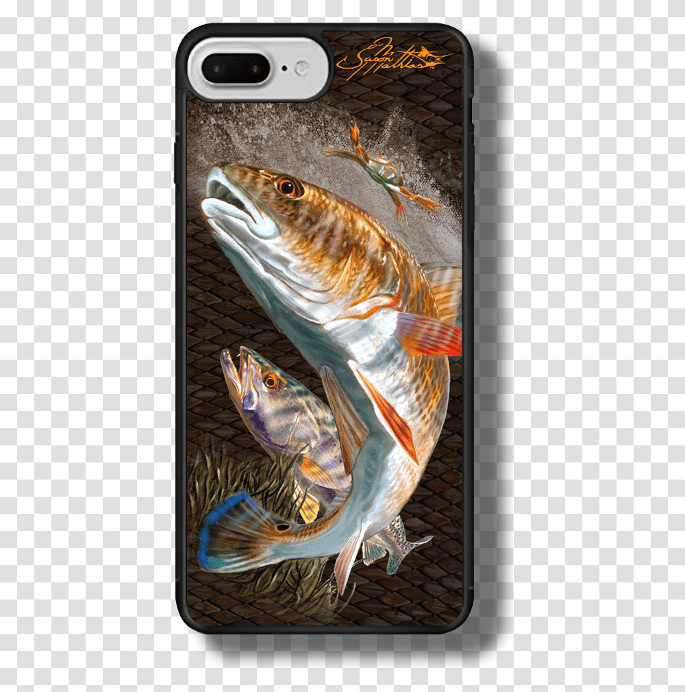 Iphone 7 Plus Case Cover Slim Fit Protective Jason Redfish Phone Case, Animal, Carp, Perch, Sea Life Transparent Png