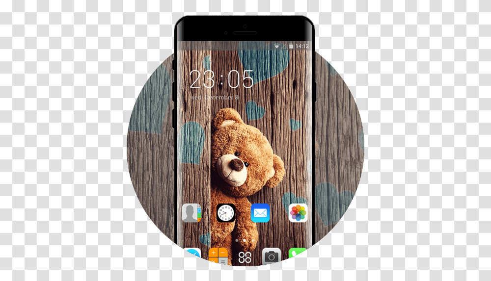 Iphone 7 Teddy Bear Wallpaper Hd Iphone 7 Wallpaper Teddy Bear, Toy, Electronics, Mobile Phone Transparent Png