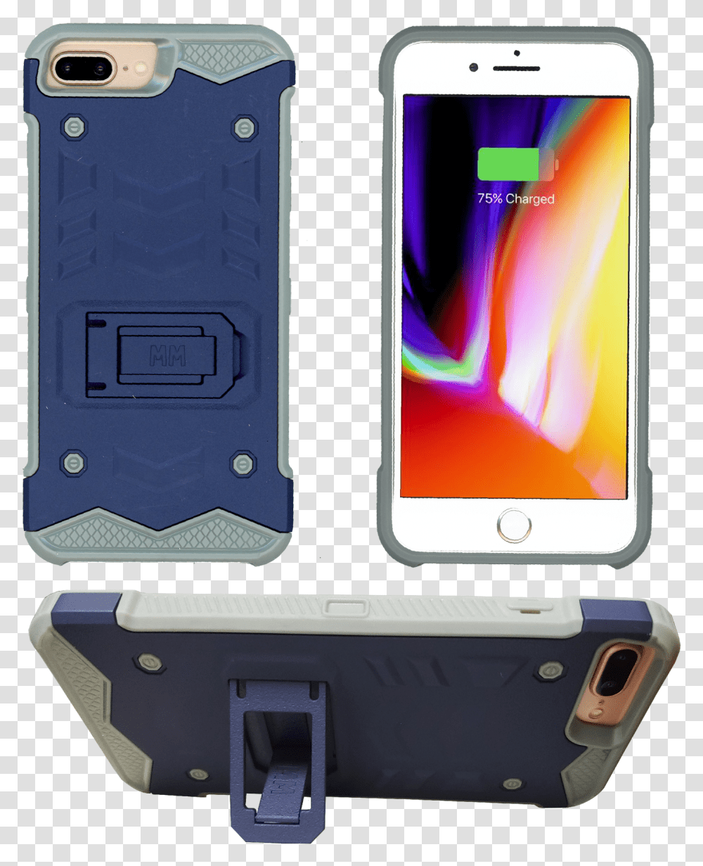 Iphone 8 Plus 7 Plus Mm Opal Kickstand Case Navy, Mobile Phone, Electronics, Cell Phone Transparent Png