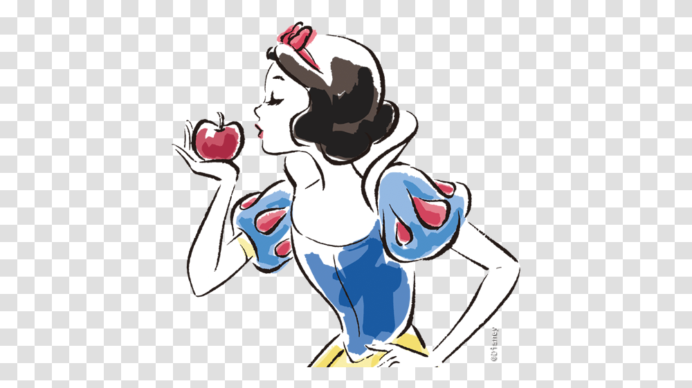 Iphone 8 Plus Case Snow White Snow White Watercolour, Plant, Person, Human, Fruit Transparent Png