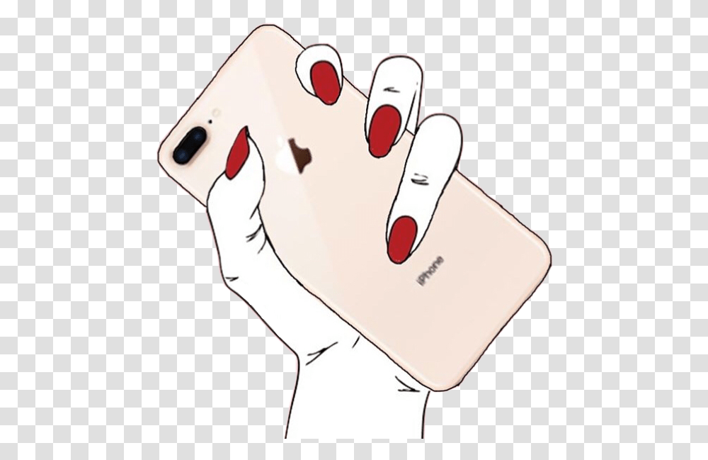 Iphone 8 Plus Hands Tumblr Apple Ios Apple Iphone 8, Electronics, Mobile Phone, Cell Phone, Photography Transparent Png