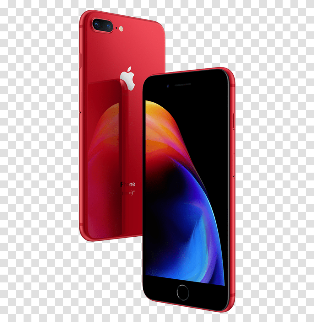 Iphone 8 Plus Red Black And Red Iphone 8 Plus, Mobile Phone, Electronics, Cell Phone, Ipod Transparent Png