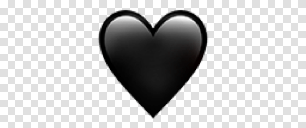 Iphone Black Heart Emoji, Mustache Transparent Png
