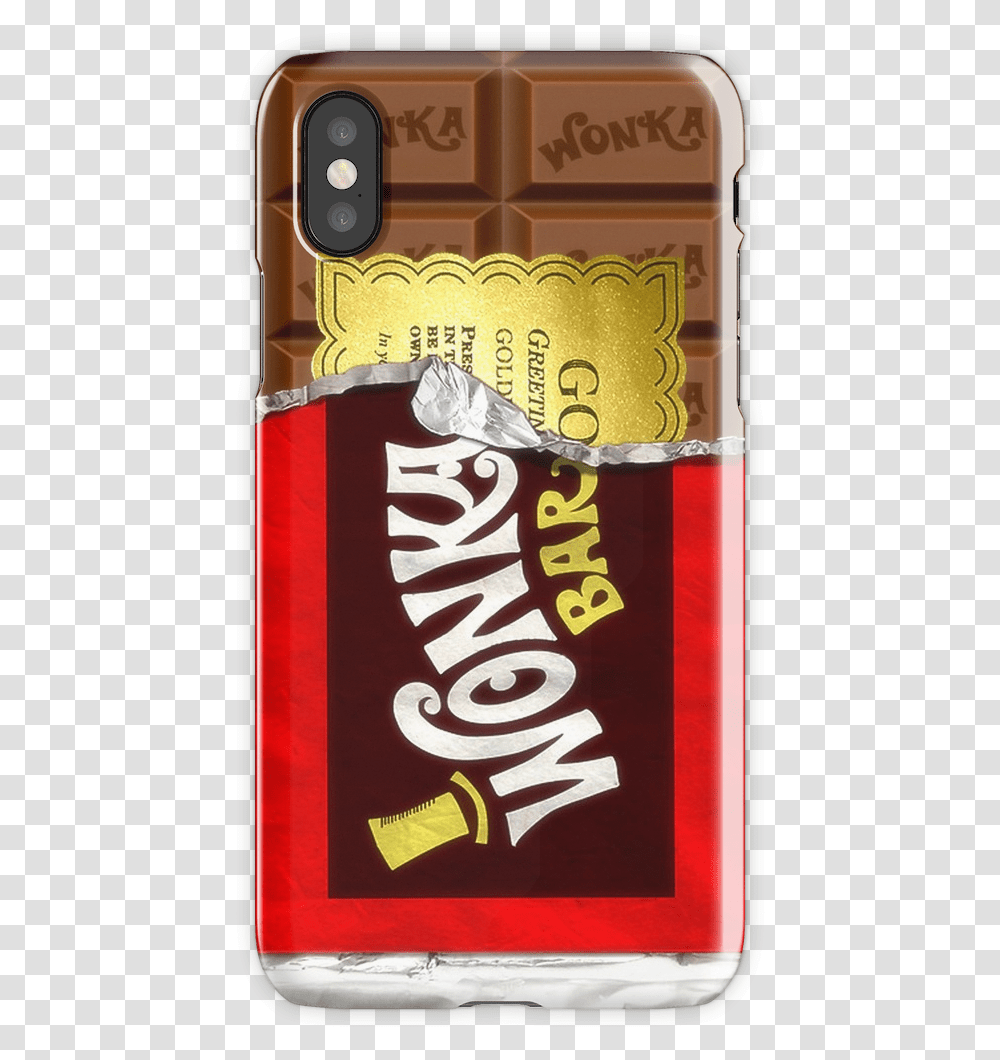 Iphone Cases Chocolate Bar Wonka Bar, Beverage, Drink, Soda Transparent Png