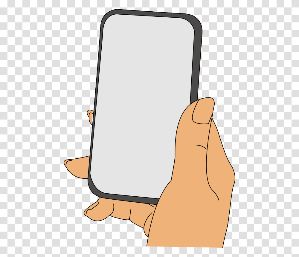 Iphone Clip Art Clipartingcom Hand Holding Phone Clipart, Electronics, Mobile Phone, Cell Phone, Computer Transparent Png