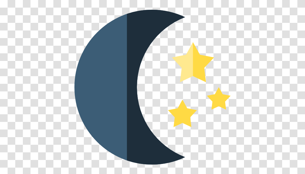 Iphone Crescent Moon Icon Flag, Symbol, Star Symbol Transparent Png