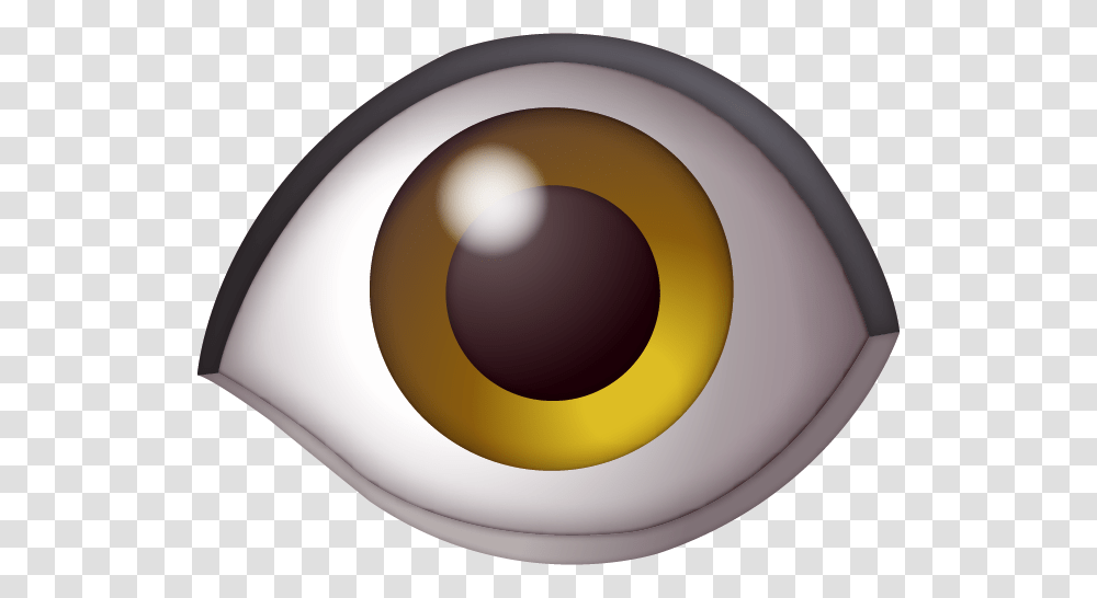 Iphone Emoji Apple Faces Eye Emoji, Tape, Food, Egg, Sphere Transparent Png