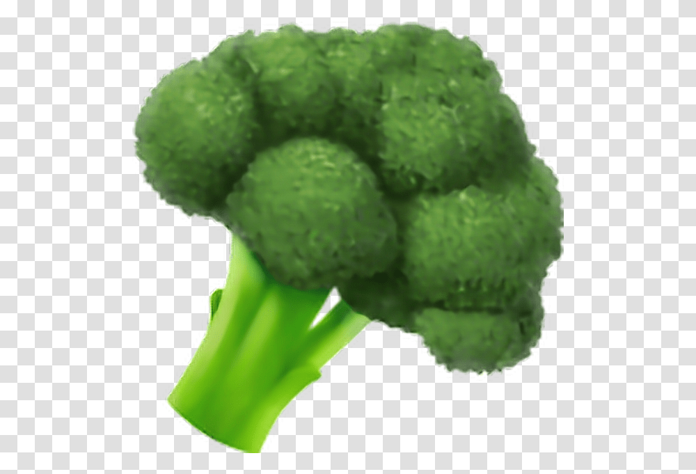 Iphone Emoji Brocoli Iphone, Plant, Broccoli, Vegetable, Food Transparent Png