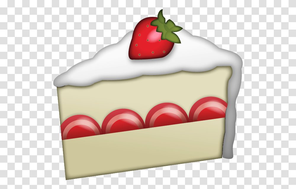Iphone Emoji Cake Cake Emoji, Strawberry, Fruit, Plant, Food Transparent Png