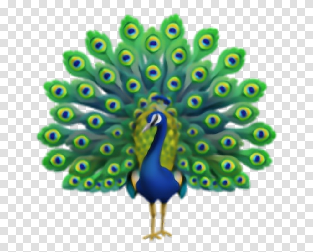 Iphone Emoji Emojis Iphoneemoji Emojisticker Apple Peacock Emoji, Bird, Animal Transparent Png