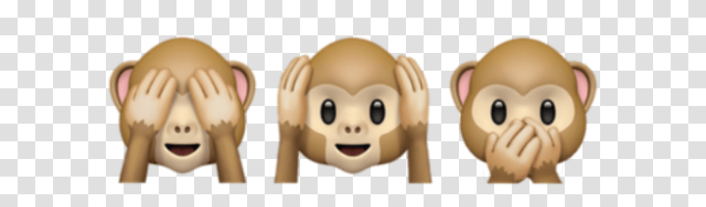 Iphone Emoji Emojisticker Monkeyemoji Monkey Monkey Emoji Ios, Toy, Head Transparent Png