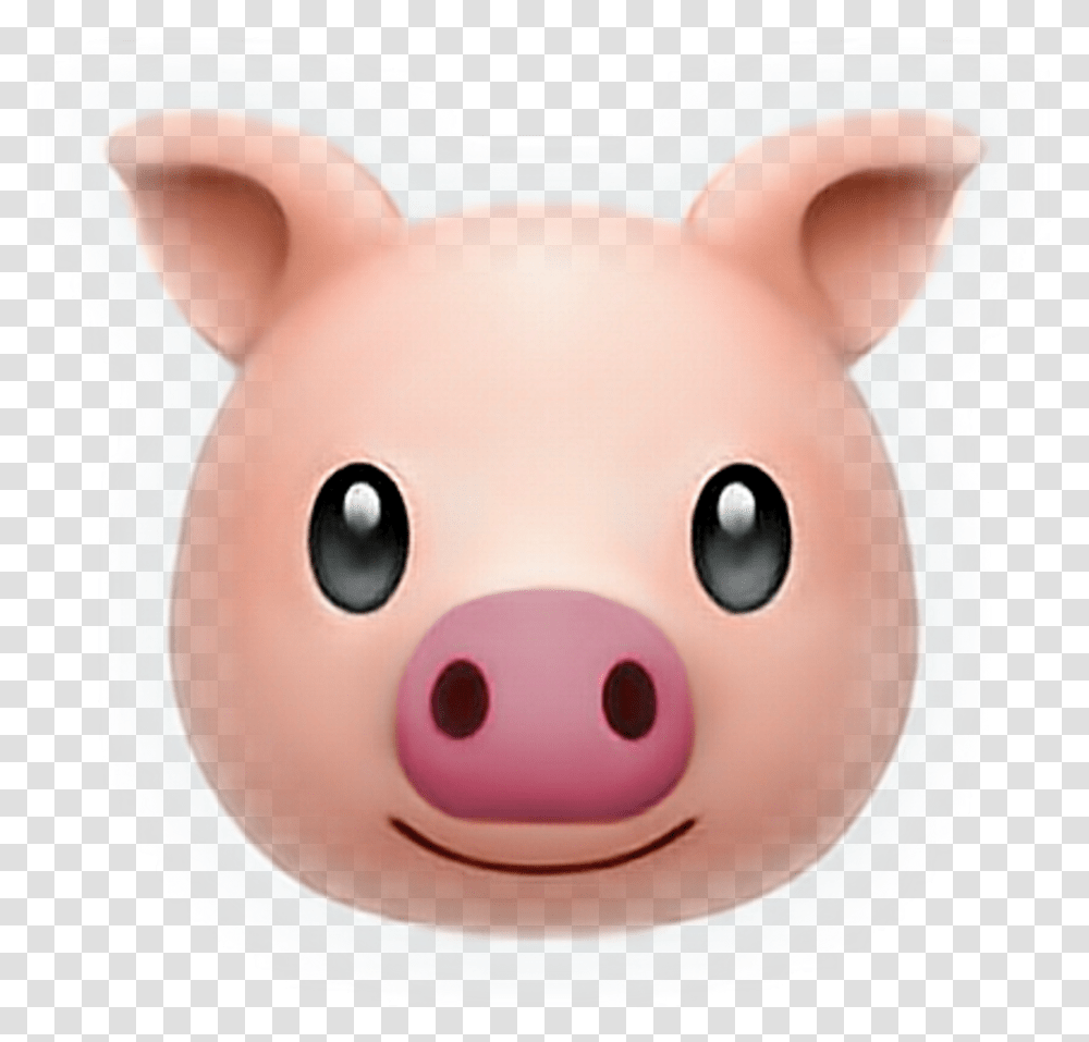 Iphone Emoji Pig Image With No Emoji De Iphone Animales, Piggy Bank, Toy Transparent Png