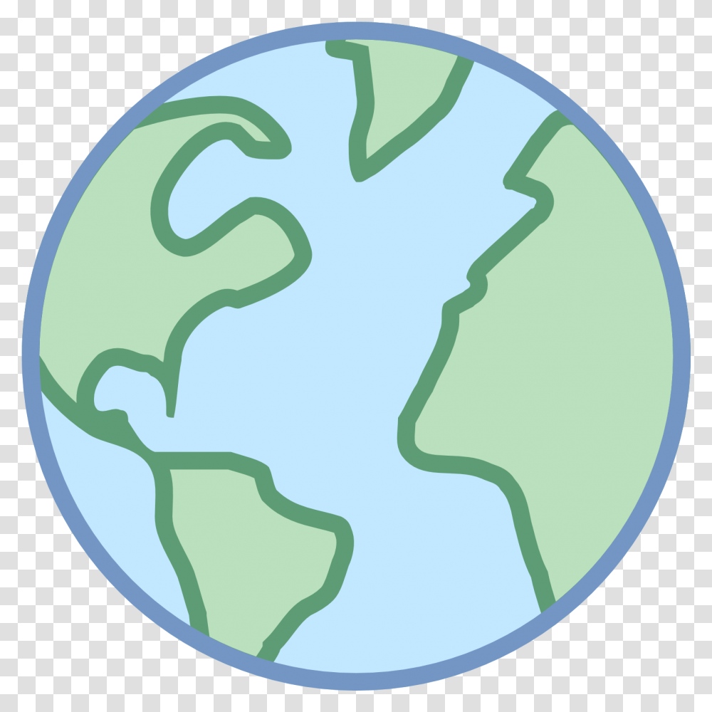 Iphone Globe Clipart Color Globe Icon Drawable Picture Of The Earth, Outer Space, Astronomy, Universe, Planet Transparent Png