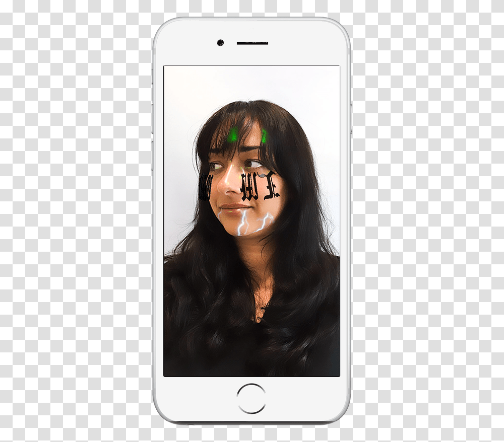 Iphone, Head, Person, Human, Hair Transparent Png