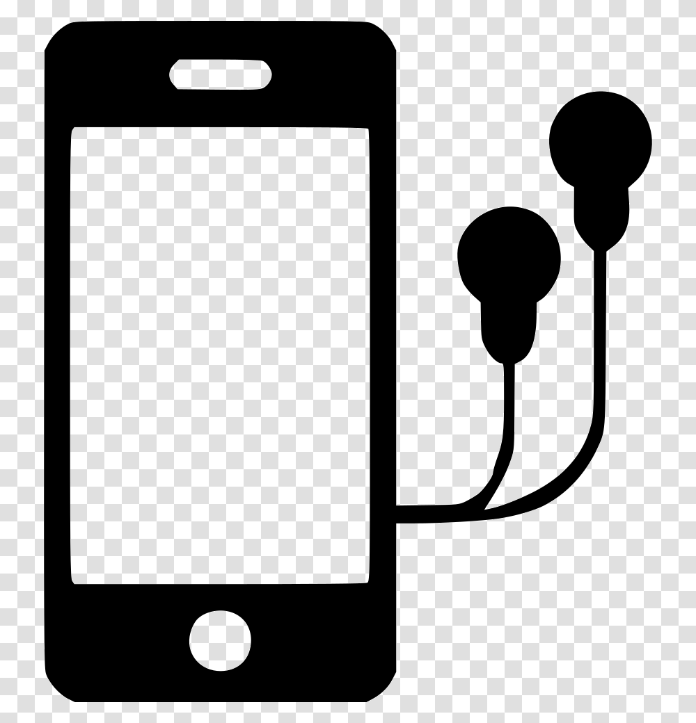 Iphone Headphones Icon Free Download, Electronics, Mobile Phone, Cell Phone, Lamp Transparent Png