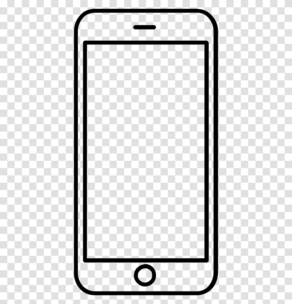 Iphone Icon Free Download, Electronics, Mobile Phone, Cell Phone Transparent Png