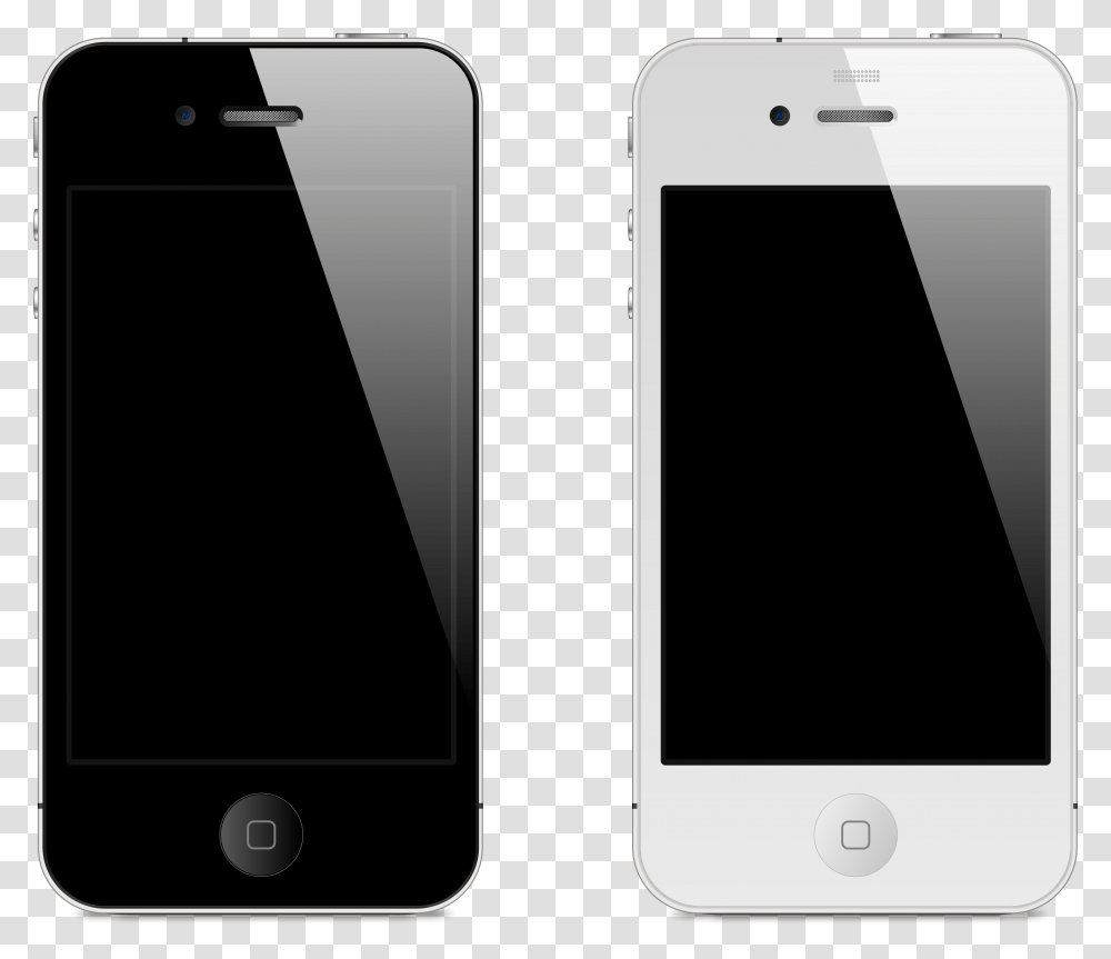 Iphone Iphone 4 Vector Black, Mobile Phone, Electronics, Cell Phone Transparent Png