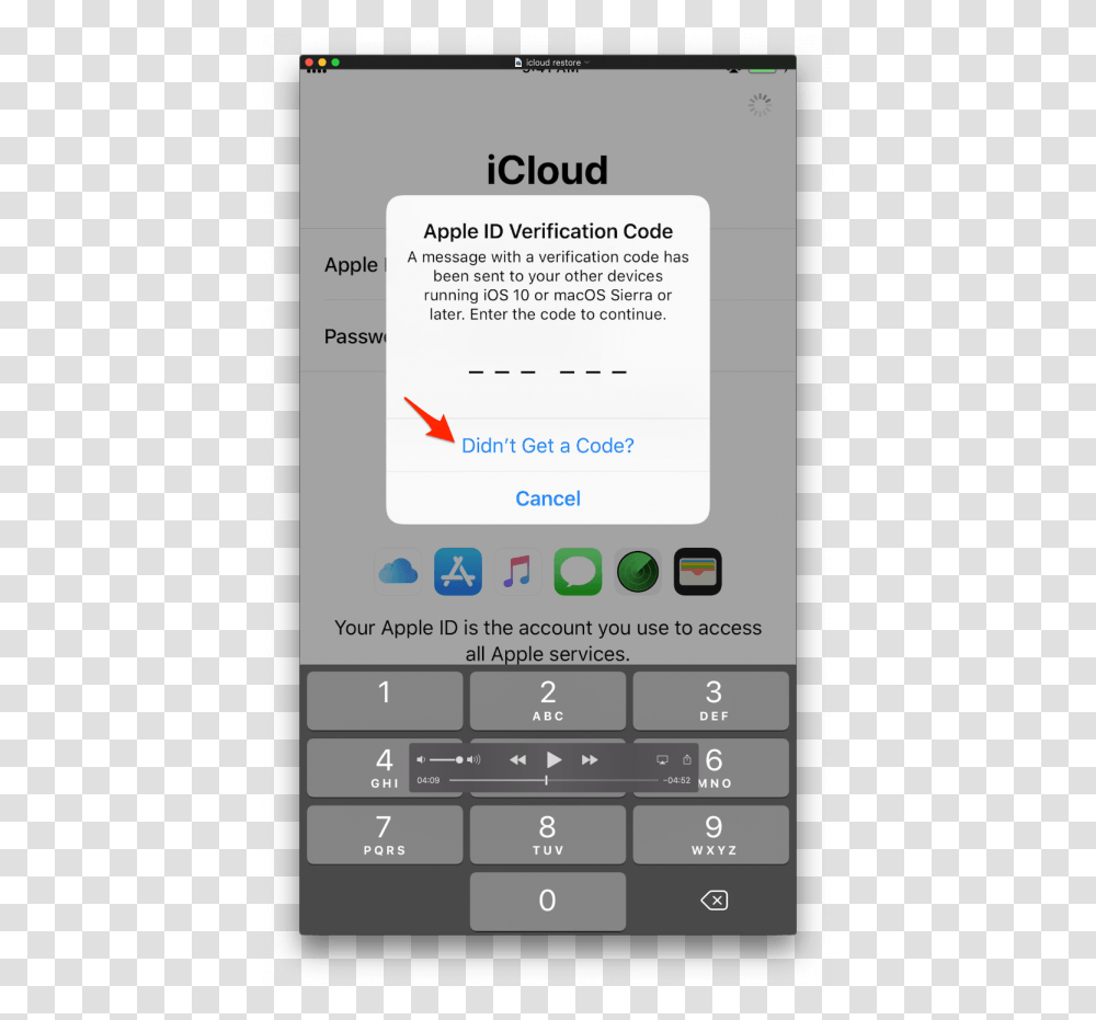 Iphone Message Happens If You Sign Out Of Your Apple Id, Text, Mobile Phone, Electronics, Cell Phone Transparent Png