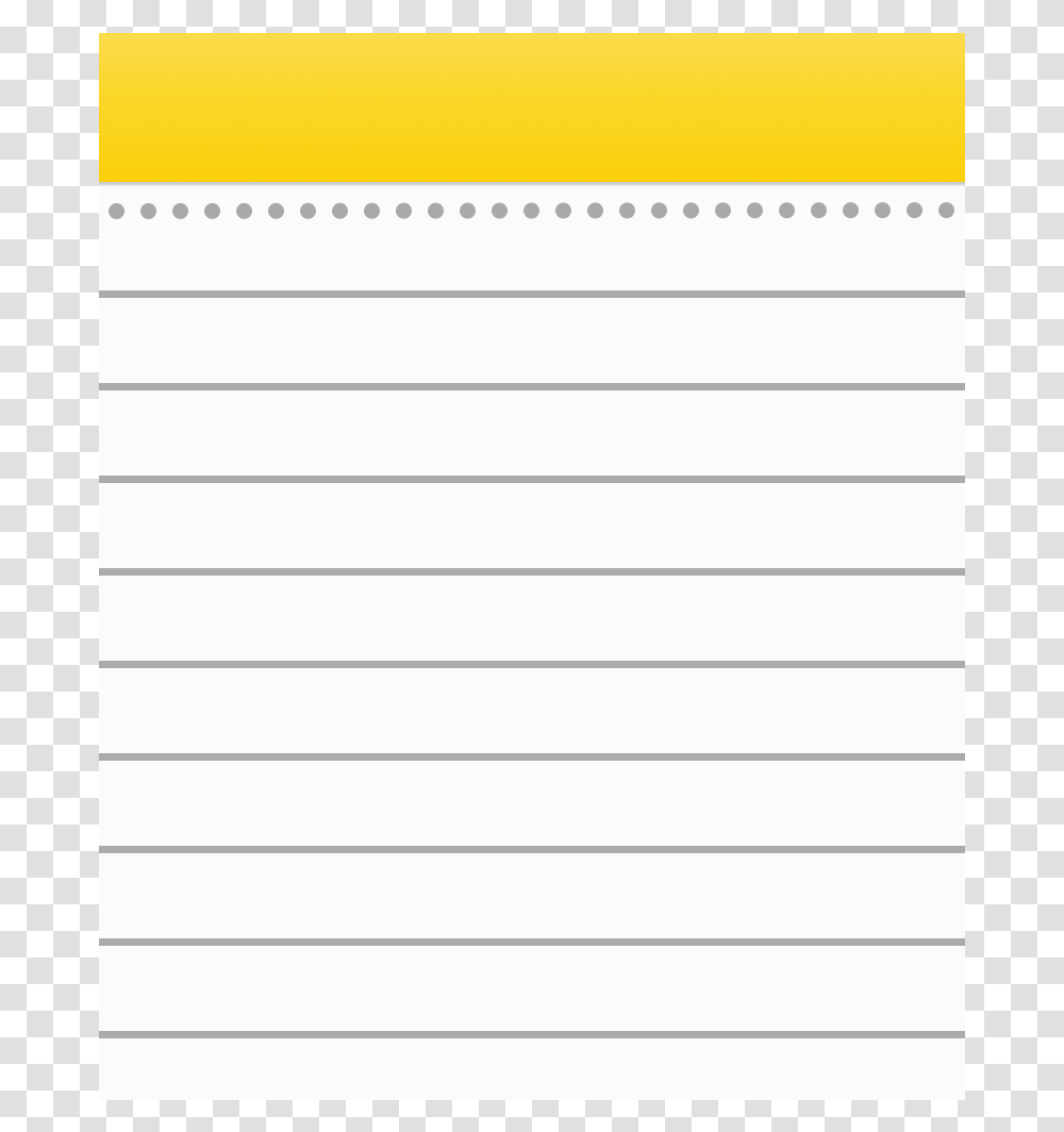 Iphone Notes Icon Colorfulness, Page, Paper, Word Transparent Png
