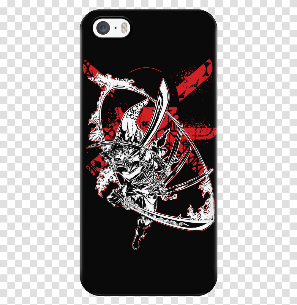 Iphone Phone Case Zoro One Piece Phone Case, Statue, Sculpture Transparent Png