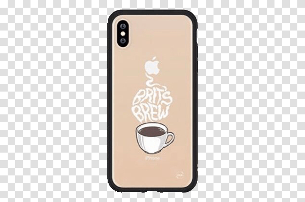 Iphone Phone Technology Case Bronze Coffee Overlay Mobile Phone Case, Electronics, Cell Phone, Coffee Cup Transparent Png