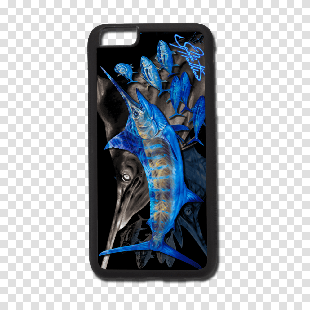 Iphone Plus Blue Marlin It, Electronics, Sea Life, Animal, Skateboard Transparent Png