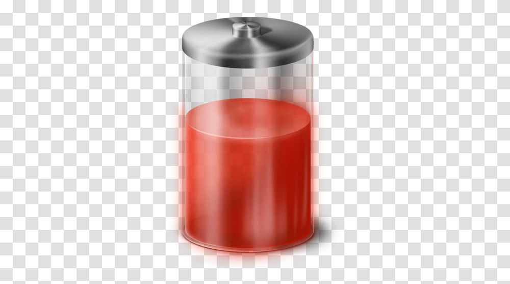 Iphone Red Battery Icon Red Battery Icon, Shaker, Bottle, Beverage, Drink Transparent Png