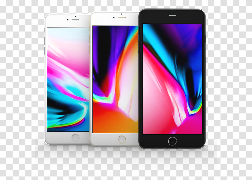 Iphone Render Display Technology White Mobile Download Image Iphone 8 Plus, Mobile Phone, Electronics, Cell Phone, Monitor Transparent Png