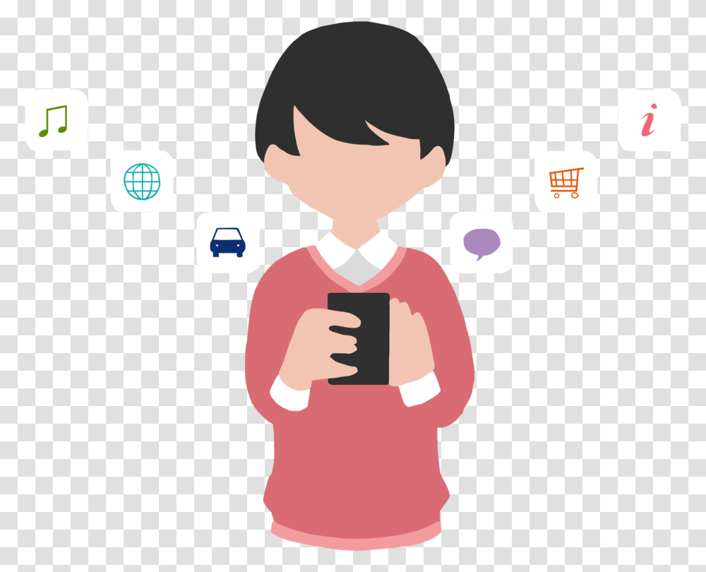 Iphone Smartphone Computer Icons Telephone Call, Person, Label, Purple Transparent Png