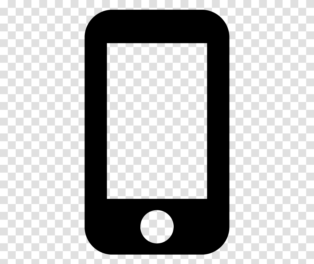 Iphone Smartphone Mobile Phone Device Icon Vector Cell Phone Silhouette, Gray, World Of Warcraft Transparent Png