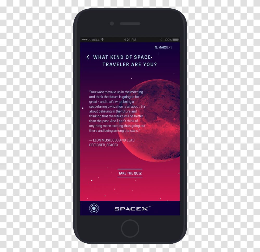 Iphone Spacex Quiz Smartphone, Mobile Phone, Electronics, Cell Phone, Outer Space Transparent Png