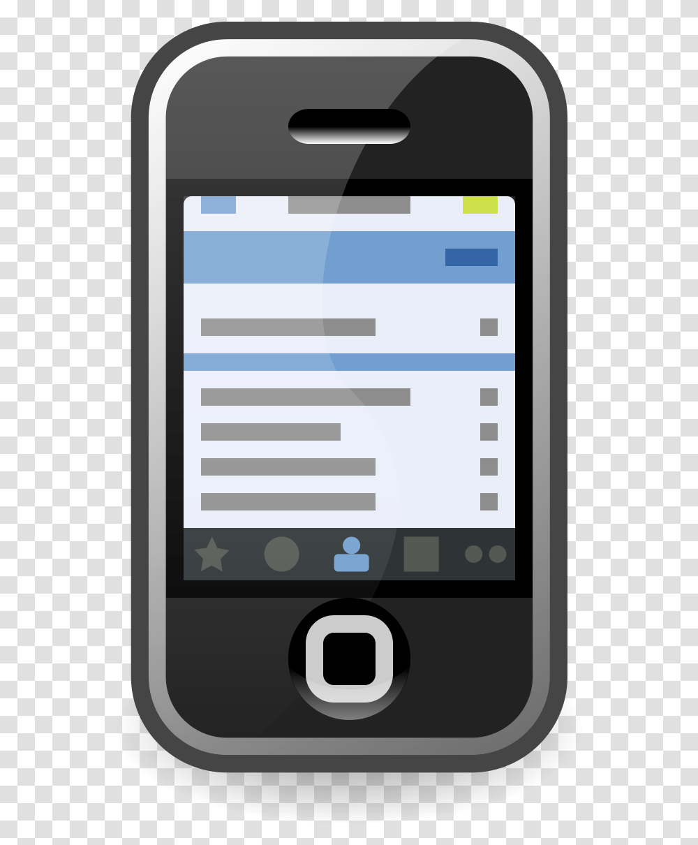 Iphone Svg, Electronics, Mobile Phone, Cell Phone, Mailbox Transparent Png