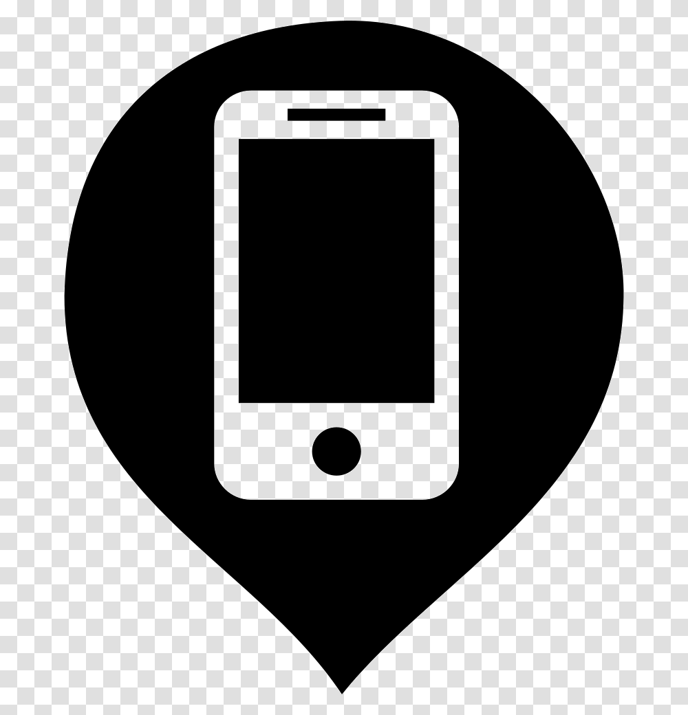 Iphone Svg Illustration Mobile Phone, Electronics, Cell Phone Transparent Png