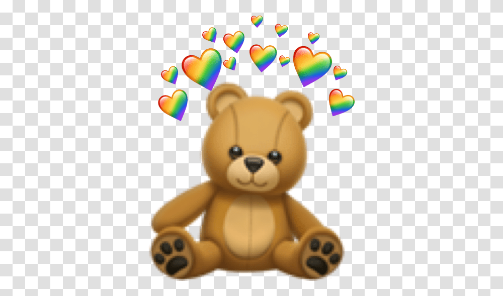 Iphone Teddy Bear Emoji, Toy Transparent Png